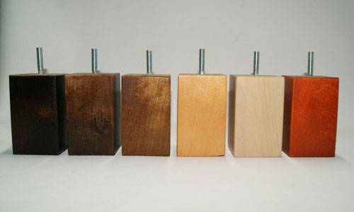 Nogi drewniane - Noga 10x6x6